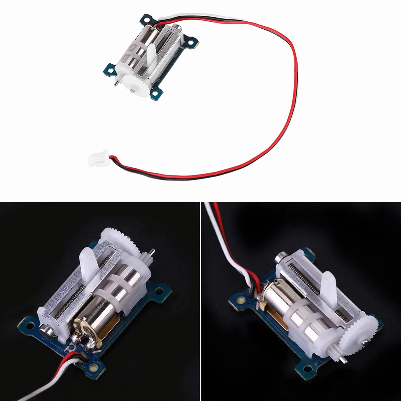 Siłowniki Liniowe Micro Digital Analog 1.5g Micro Digital Analog Servo Loading Siłownik Liniowy do Ultra Micro 3D Flight Aircraft 9g Metal Gear Horn Spektrum