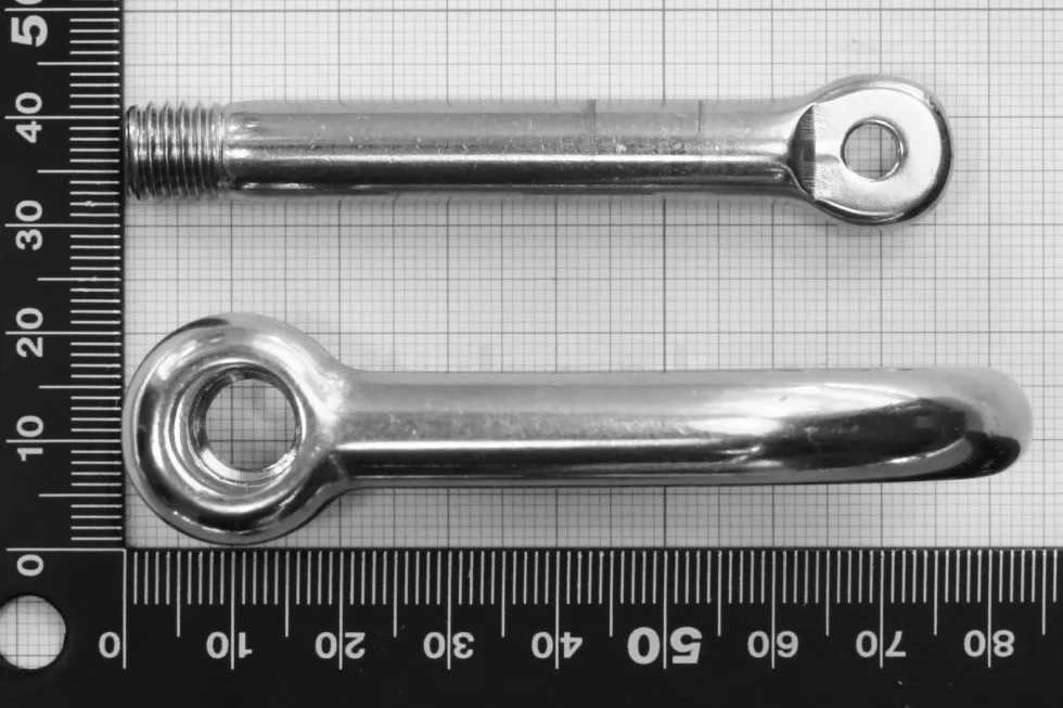 Szekla ze stali nierdzewnej szeroki kształt ø 10 mm, A4 AISI 316
