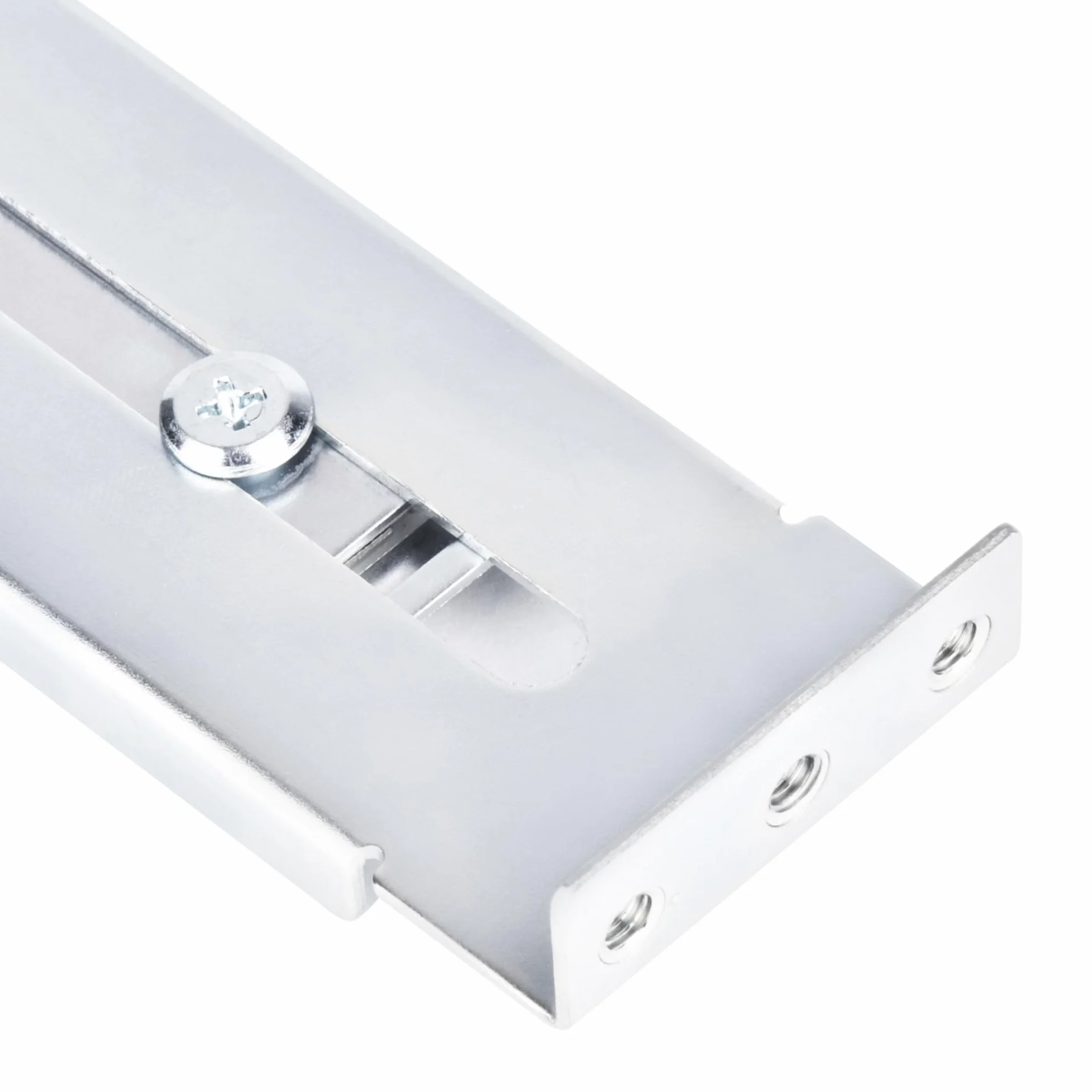 SilverStone SST-RMS06-22 - zestaw szyn ślizgowych z łożyskami kulkowymi bez użycia narzędzi do RM201 i RM400, wsparcie 430 mm szerokości, do 77,16 funtów (45 kg)