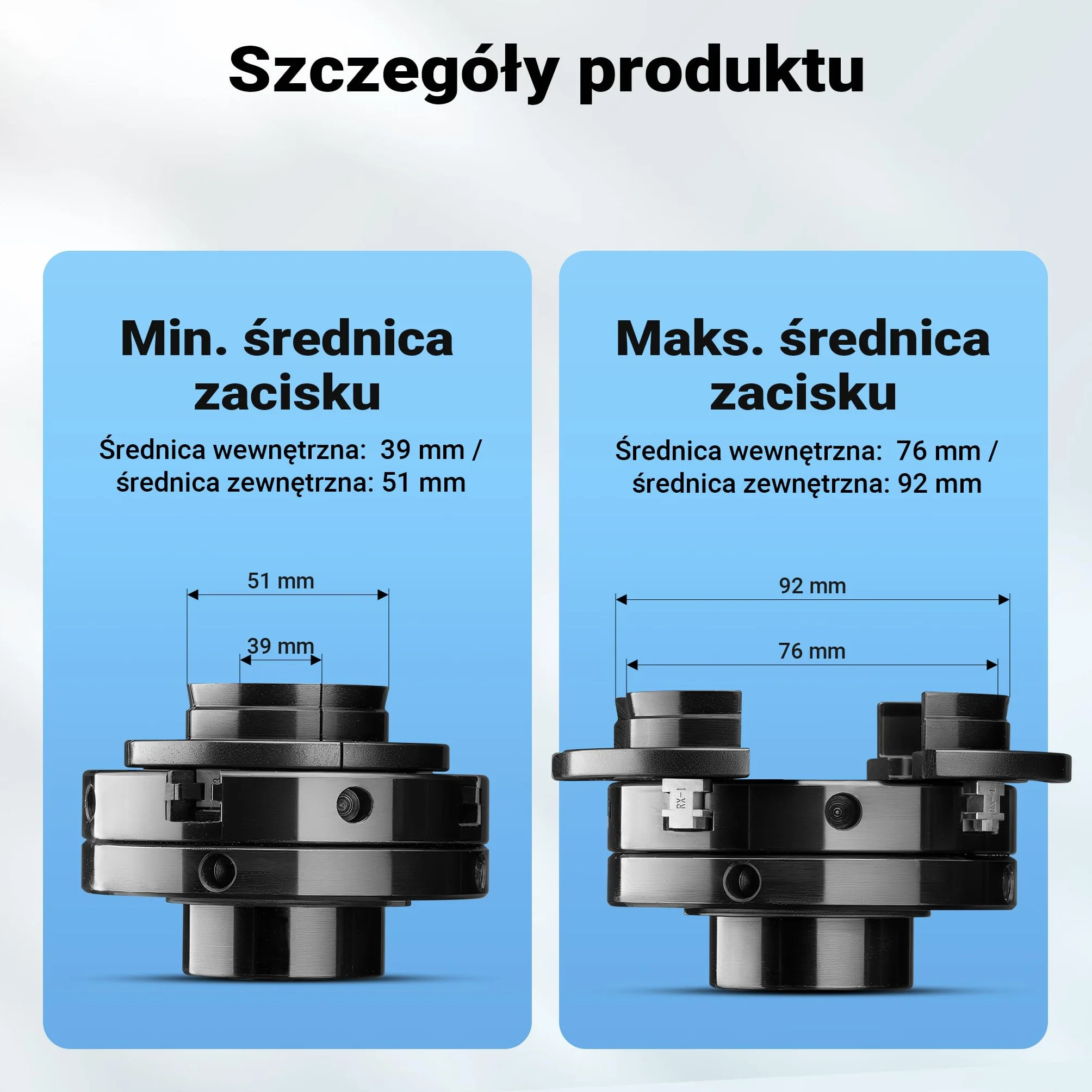 Wiltec Uchwyt tokarski M33 x 3,5 stożek Morse'a 2 część zamienna 550 W