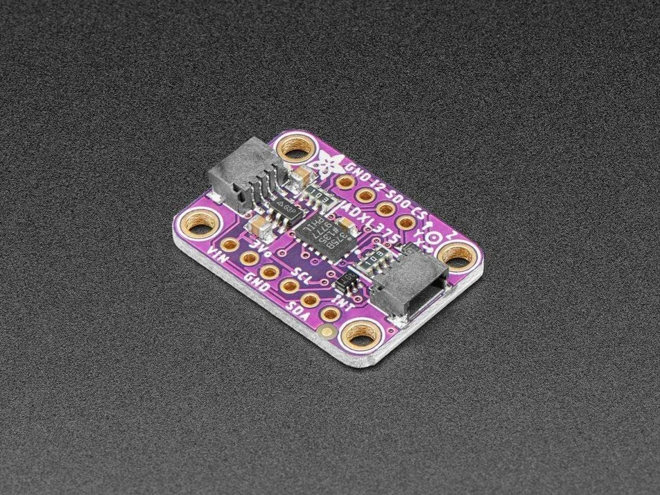 Adafruit ADXL375 przyspieszeniomierz o wysokim G +-200 g I2C SPI STEMMA QT Qwiic