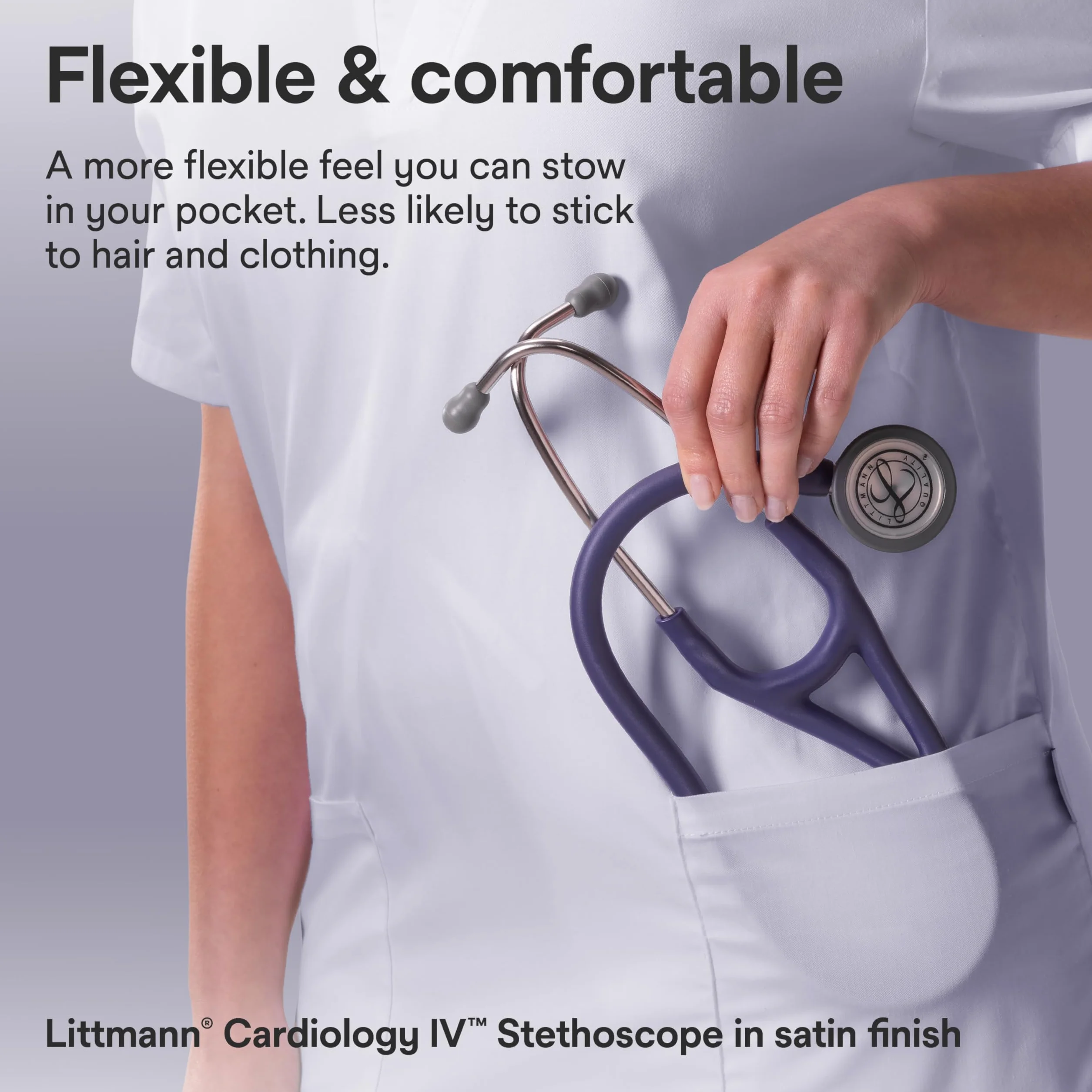 3M Littmann Cardiology IV Stetoskop diagnostyczny 6187C, stal nierdzewna, Midnight Blue