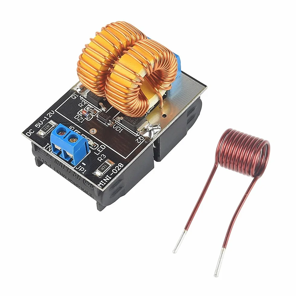 DollaTek 5~12V ZVS Zasilanie grzewcze indukcyjne moduł karty sterującej z cewką