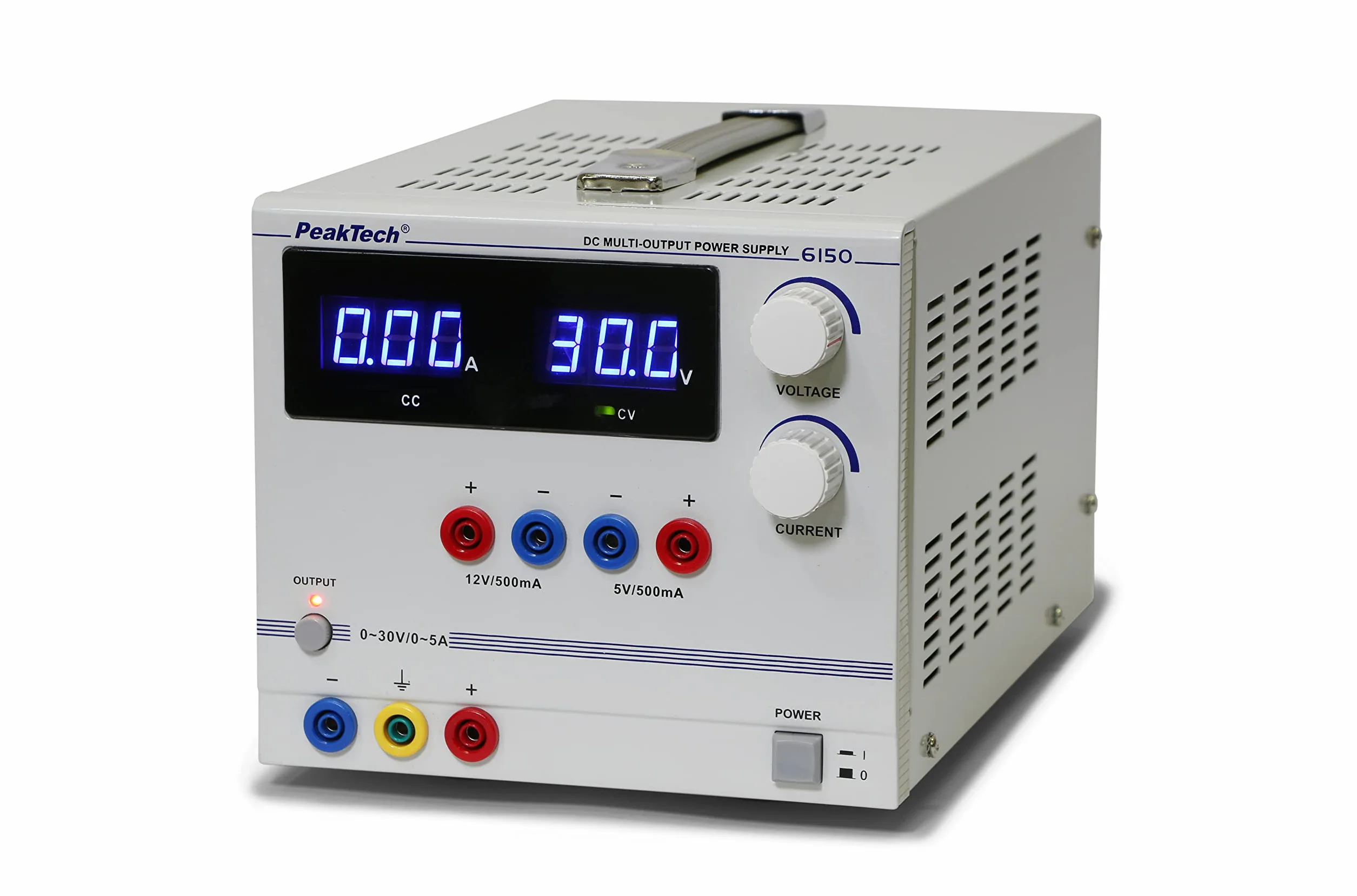 PeakTech P 6150 DC Linear Labornetzgerät 0-30 V 0-5 A