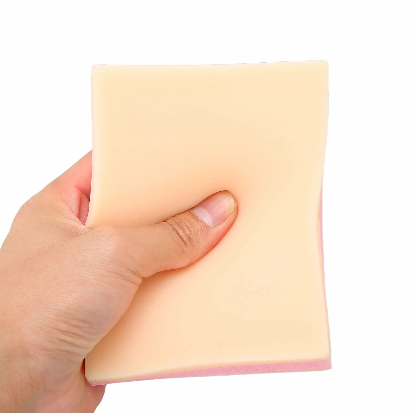 Sonew Praktyka Szwów Sztuczna Skóra, Silikonowe Warstwy Skóry Chirurgiczna Praktyka Wstrzykiwania Skóry Pad Model Treningowy Szwów