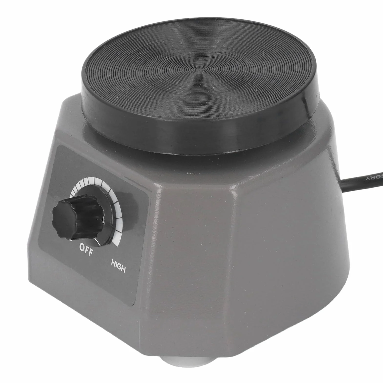 4 Cal Okrągły Oscylator Dentystyczny 100W Wibrator Laboratoryjny Shaker Gipsowa Płyta Wibracyjna Wytrząsarka do Gipsu Płyta Sprzęt Dentystyczny Maszyna do Mieszania (Wtyczka UE