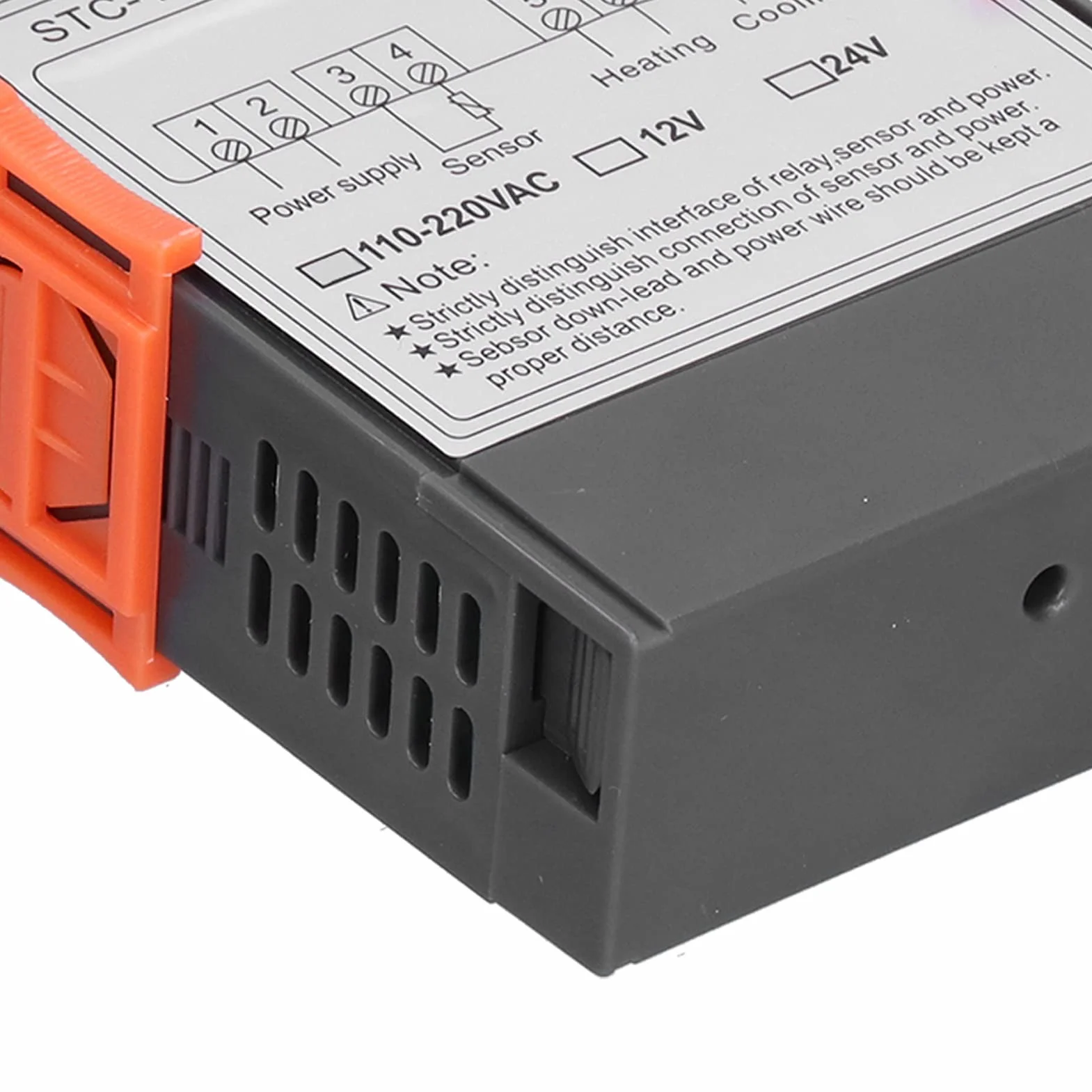 STC-1000 Uniwersalny Cyfrowy Regulator Temperatury, Termostat Chłodzący i Grzewczy z Czujnikiem NTC do Domowego Warzenia Piwa Fermentor Lodówka Inkubator Szklarnia(24V)