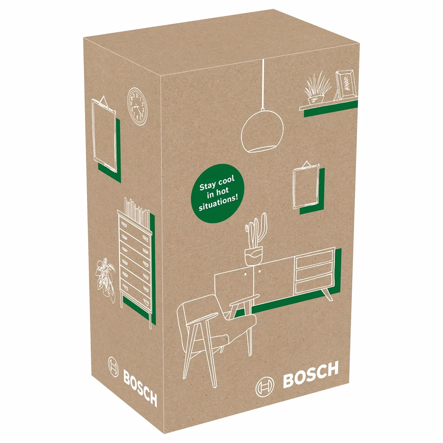 Bosch Termo-detektor UniversalTemp (-30°C do 500°C, łatwy i precyzyjny pomiar, 3 wstępnie zdefiniowane grupy materiałów, opakowanie kartonowe E-Commerce)