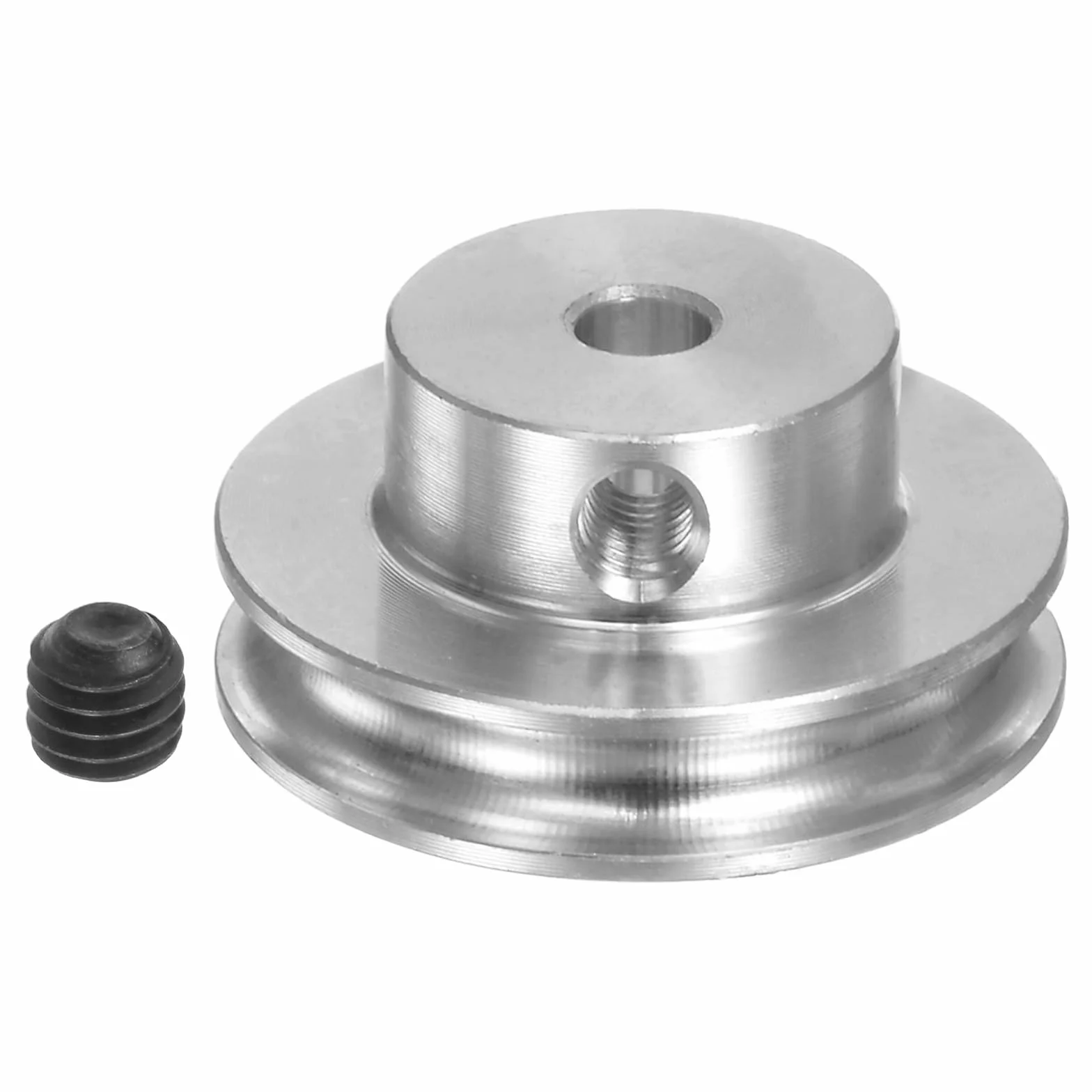 QUARKZMAN 3,17 mm koło pasowe V ID 20 mm OD stop aluminium do okrągłego paska PU 3 mm