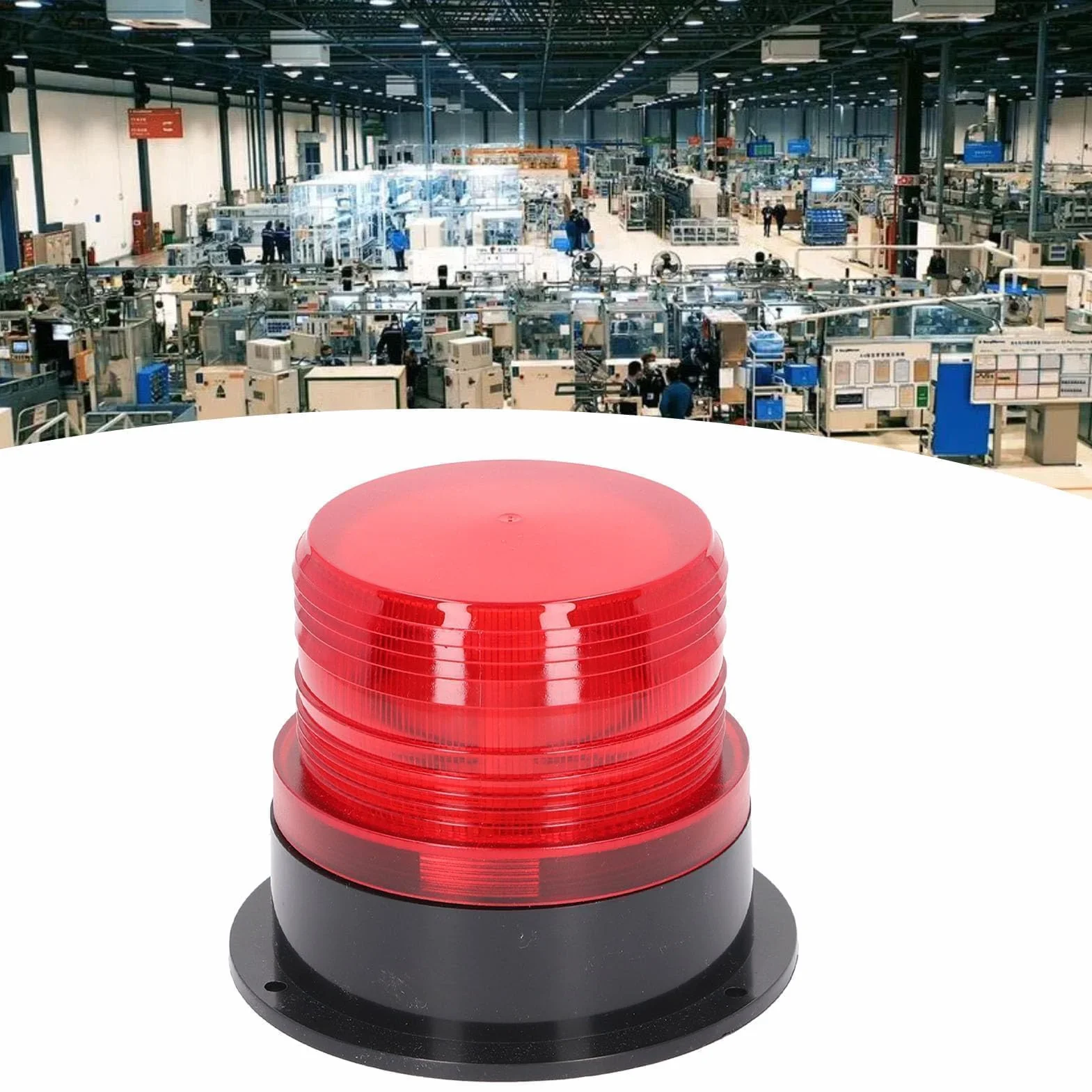 Lampy ostrzegawcze LED okrągłe migające 12A 60V 3W