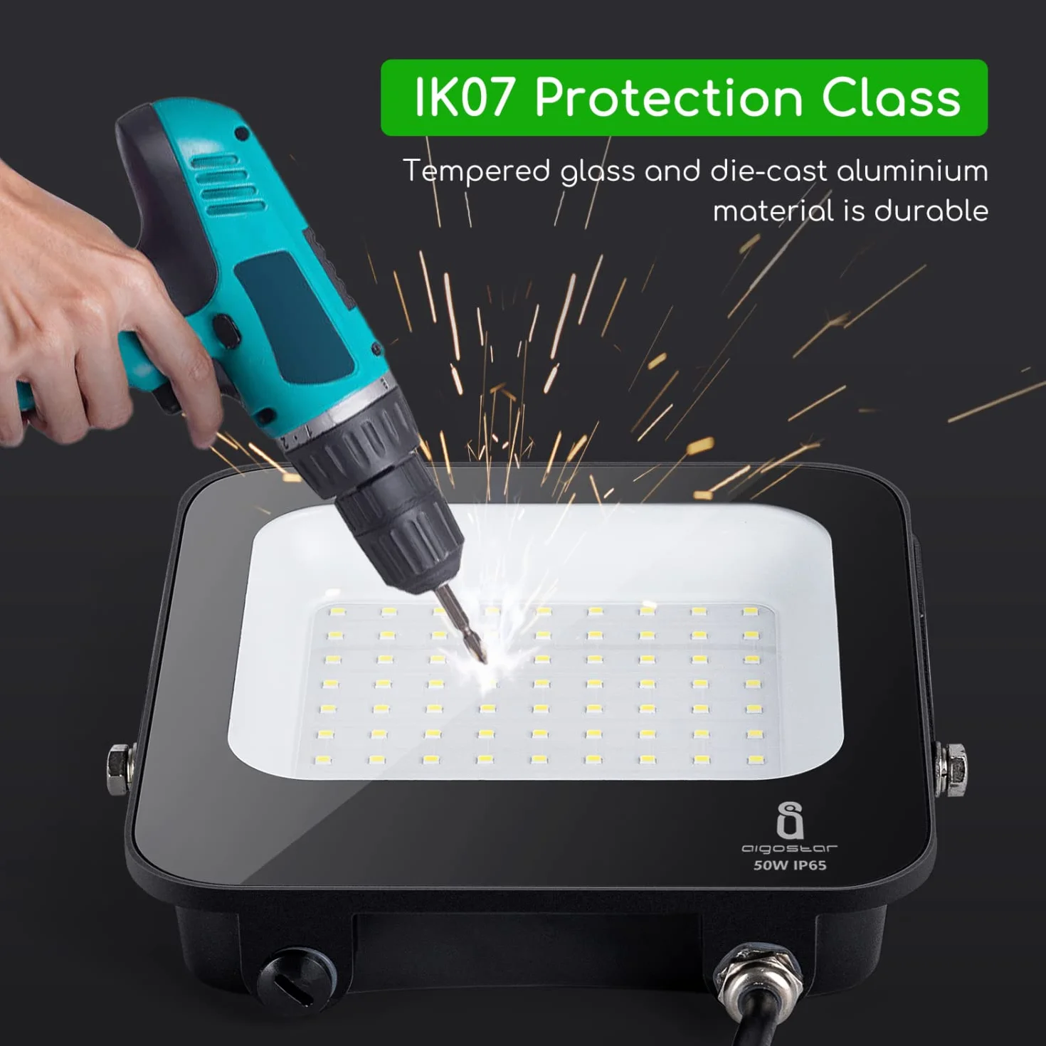 Naświetlacz LED halogen 4700lm 50 W 6500K