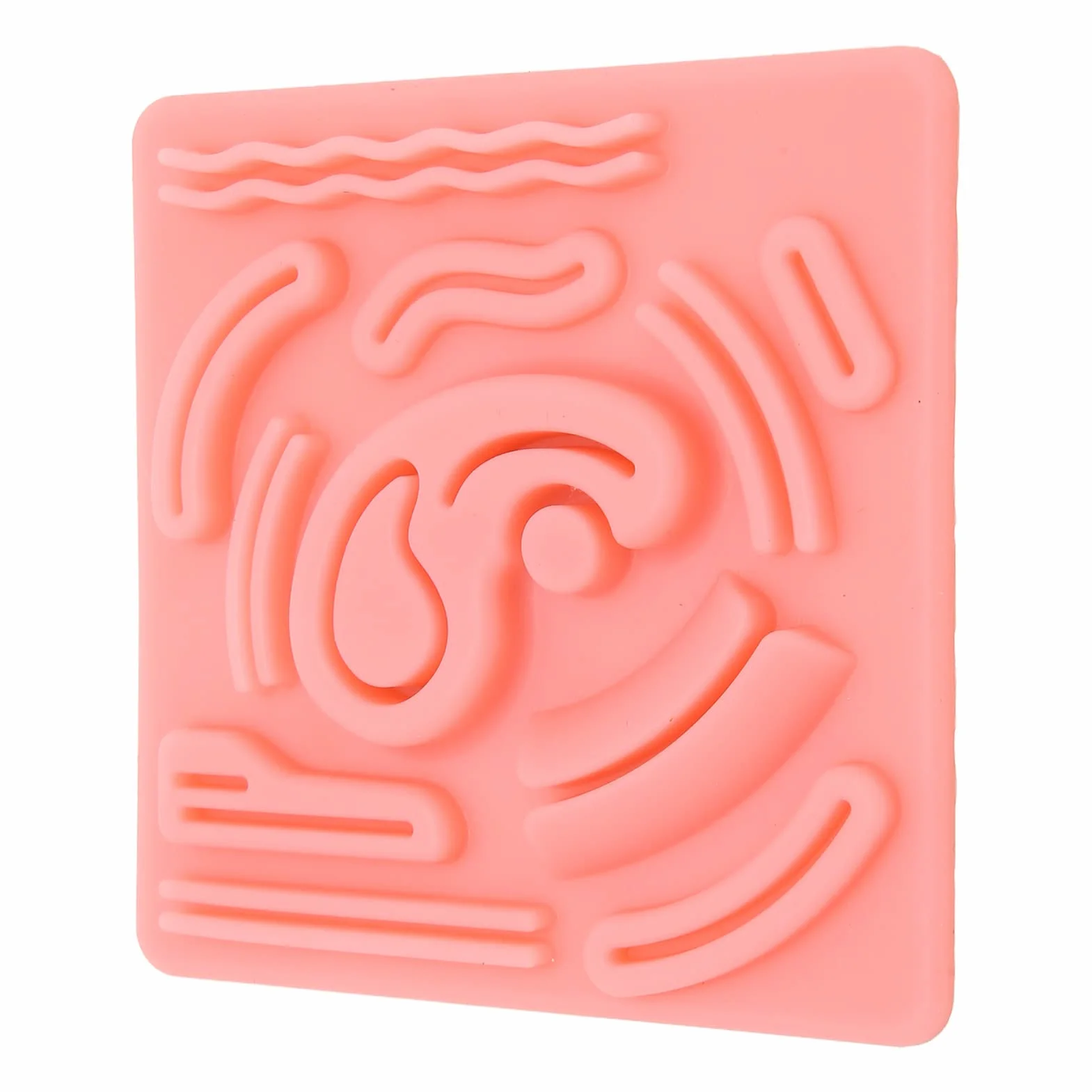 Silikonowa Podkładka do Symulacji Szwów Laparoskopowych 3D Podkładka do Szwów Laparoskopowych z Wstępnie Naciętymi Ranami do Wiązania, Szycia i Wycinania ćwiczeń Tkankowych