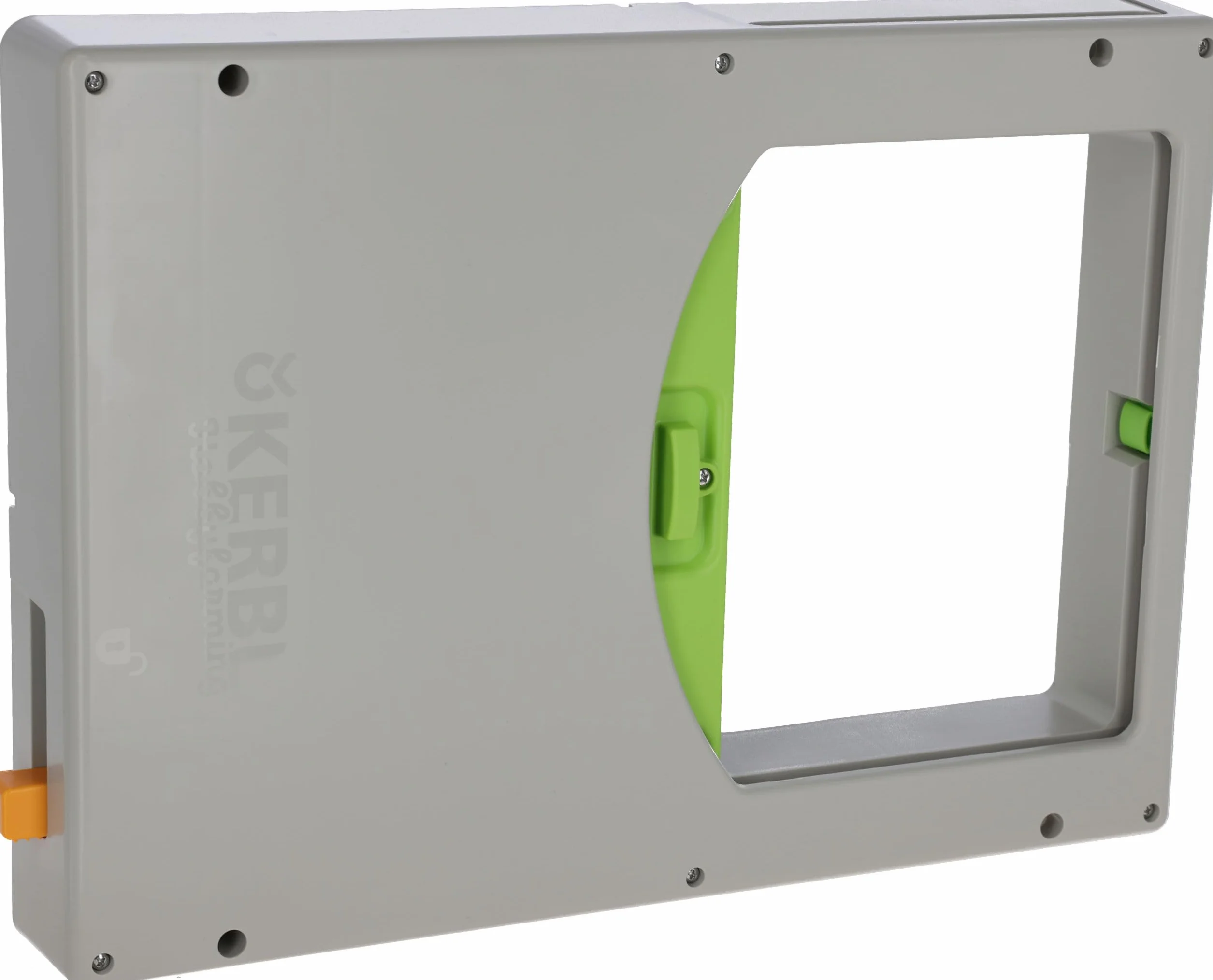 Kerbl Hobbyfarming Smartcoop Drzwi dla Kurczaków, Klapka dla Kurczaków, 57 x 7.5 x 40 cm, Plastik, Kury, Detekcja Światła Otoczenia
