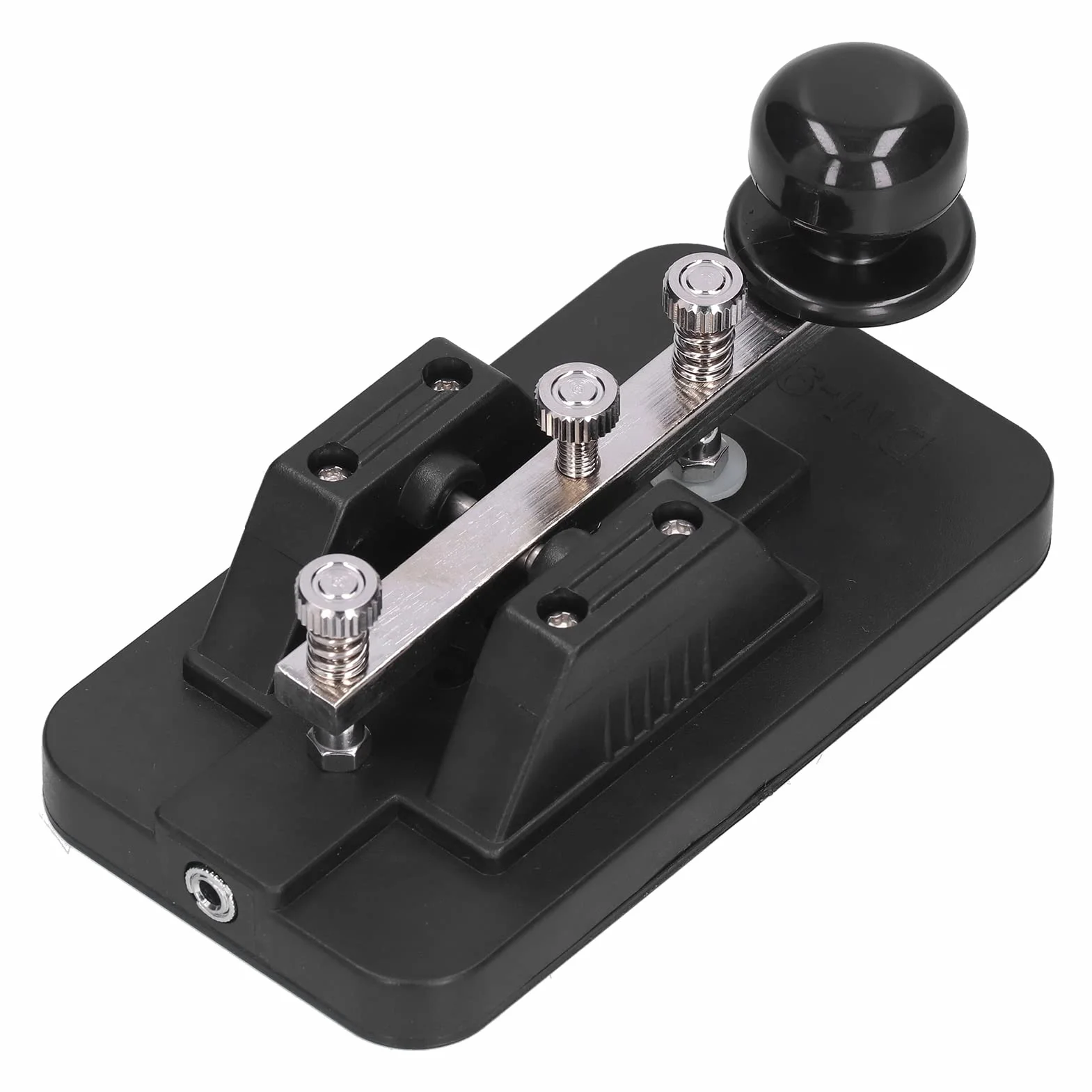 Morse Key, Morse Tapper Manual CW Practice Tool, Morse CW Telegraph Straight Key, z brzęczykiem dla początkujących,