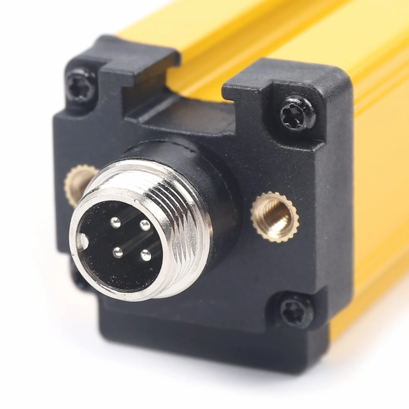 Czujnik kurtyny świetlnej DC 24-30V 10 promieni 360mm ochrony bezpieczeństwa żółty