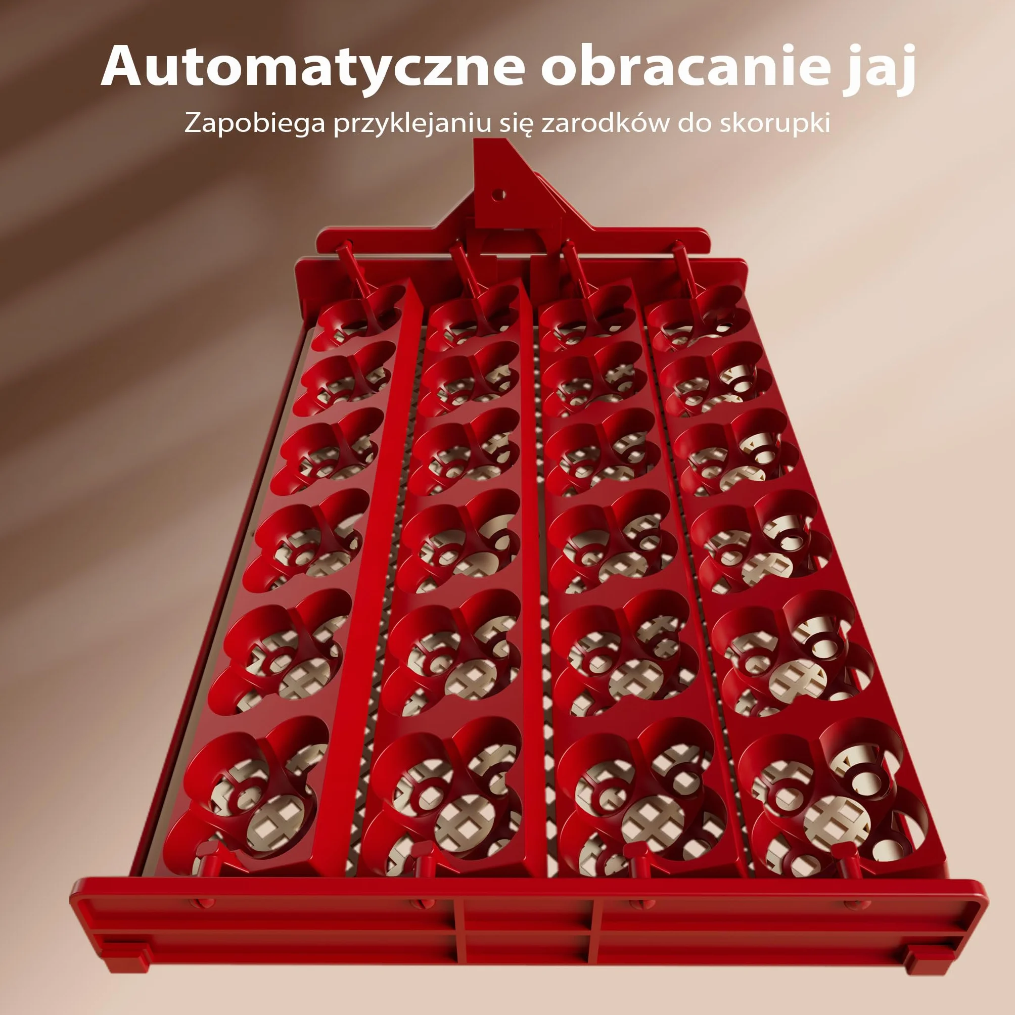 Wiltec Automatyczny inkubator dla 24 jaj, klujnik, wylęgarka z systemem obracania, precyzyjną regulacją temperatury i wilgotności do hodowli domowej