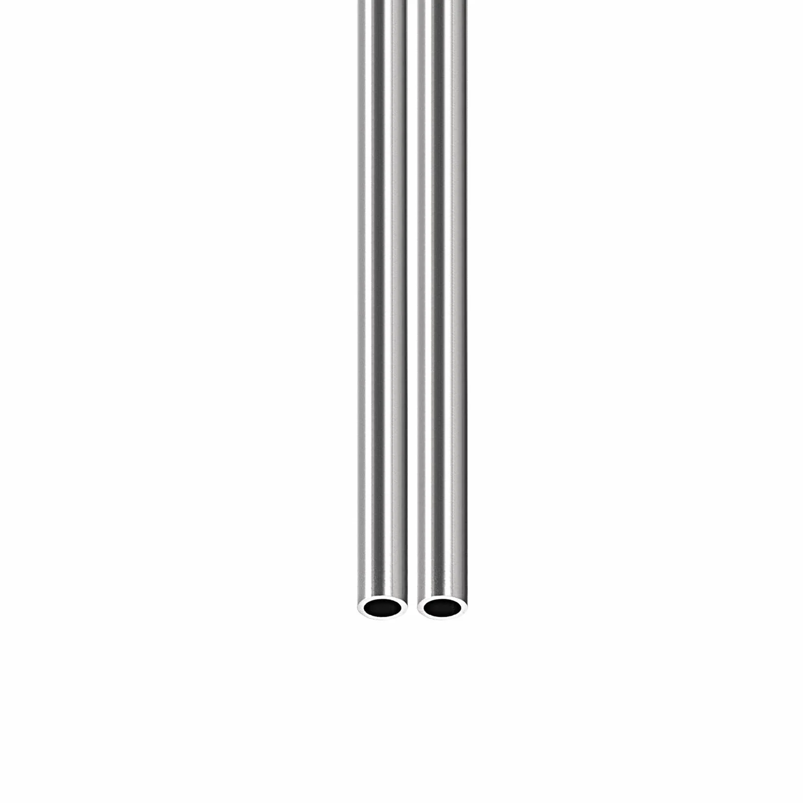 DTGN 8 mm x 1 mm x 250 mm (ADxWall TxL) rura ze stali nierdzewnej 304 - 2 sztuki - dobre do wyposażenia maszynowego - polerowane węże metalowe