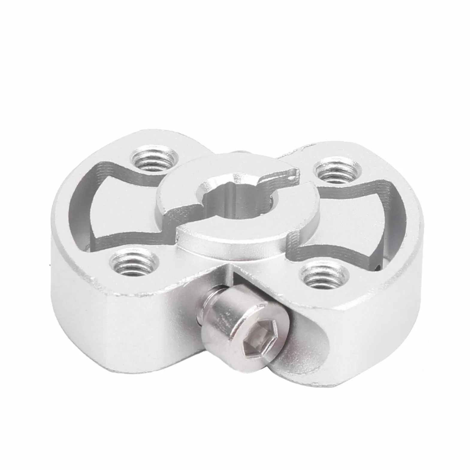 Aluminiowa Piasta Zaciskowa Wału Zacisk D-Bore 6 Mm M4 Odporny na Zużycie Uchwyt Mocujący wał o Dużej Prędkości Akcesoria 3309-0016-1006