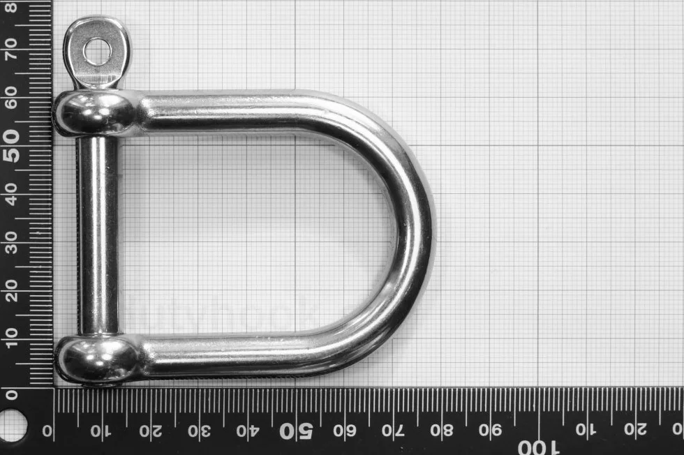 Szekla ze stali nierdzewnej szeroki kształt ø 10 mm, A4 AISI 316