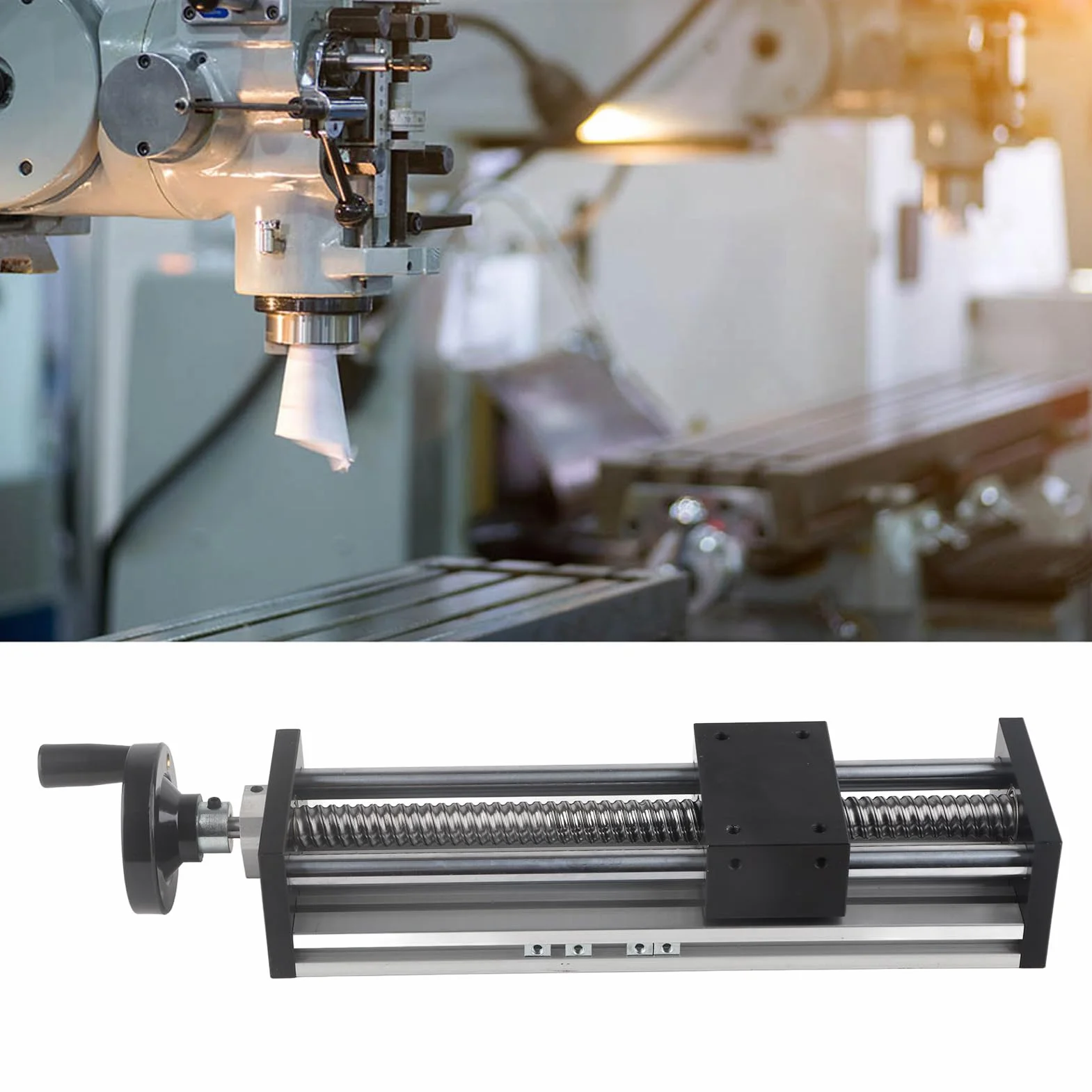 Prowadnica liniowa 2-osiowy ręczny stół przesuwny z kulką Precyzyjna platforma prowadząca Produkty ruchu liniowego o skoku 200 mm (Ebx1610), prowadnice liniowe
