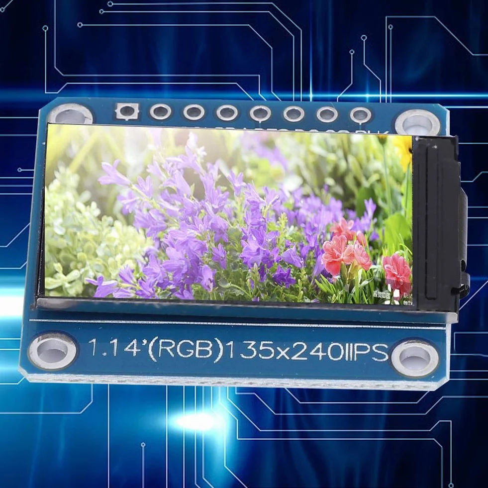 ST7789 1.14 Cal moduł ekranu TFT IPS LCD 135x240 3.3V 8Pin