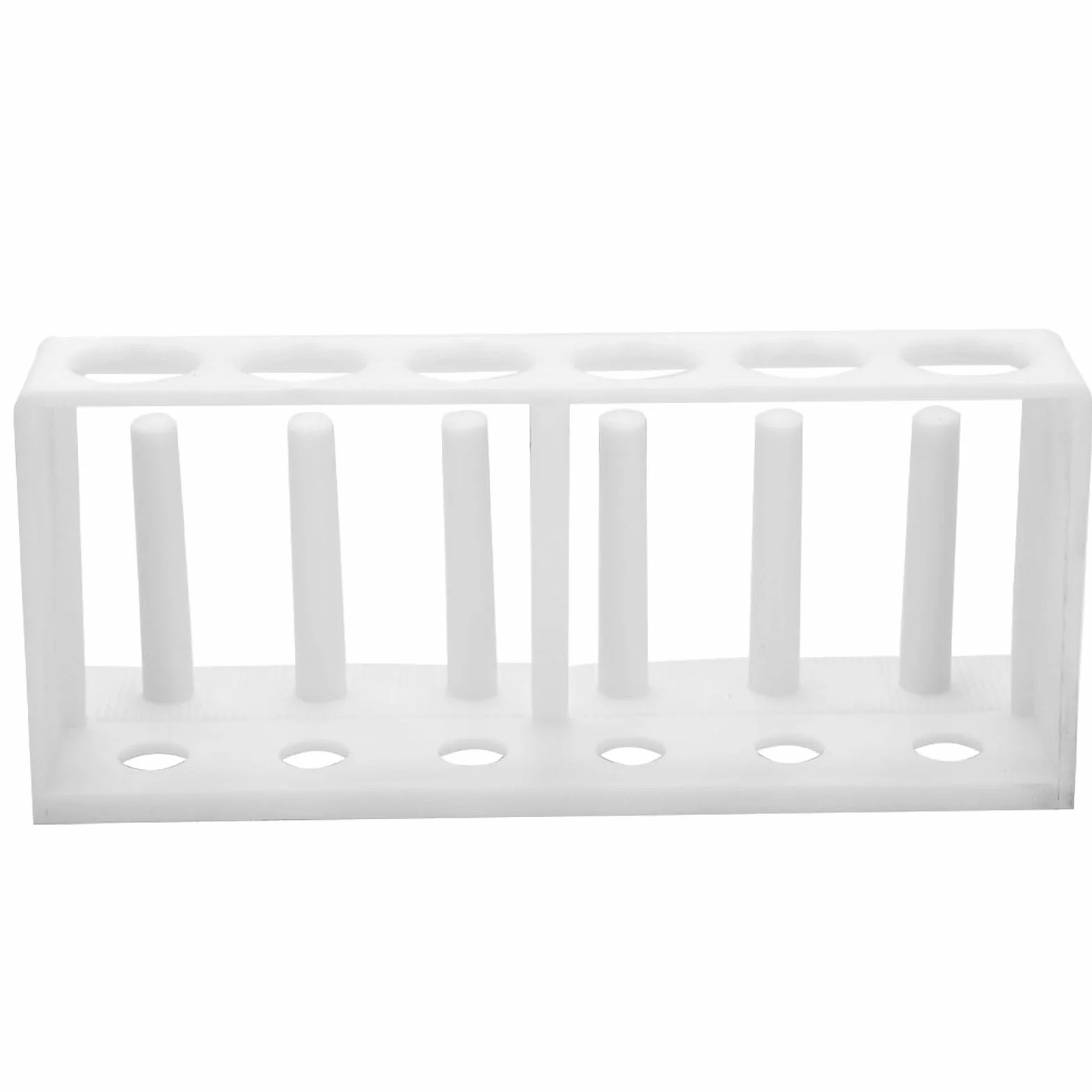 Reagenzglasgestell 6 Löcher 6-Säulen Teströhrchenhalter aus Kunststoff