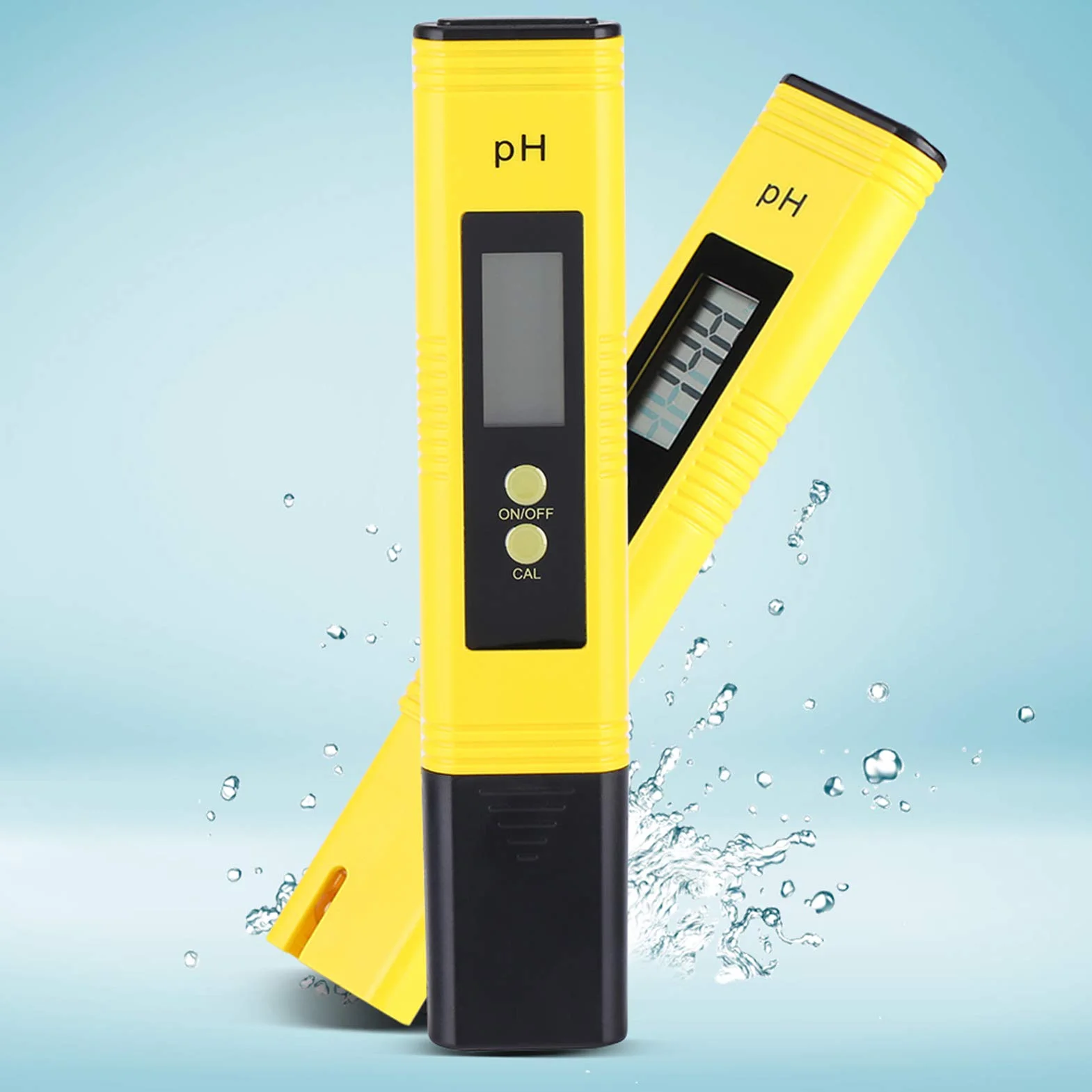 Cyfrowy miernik pH 0-14,00 LCD tester 0,01 rozdzielczość automatyczna kalibracja do wody akwarium basenów