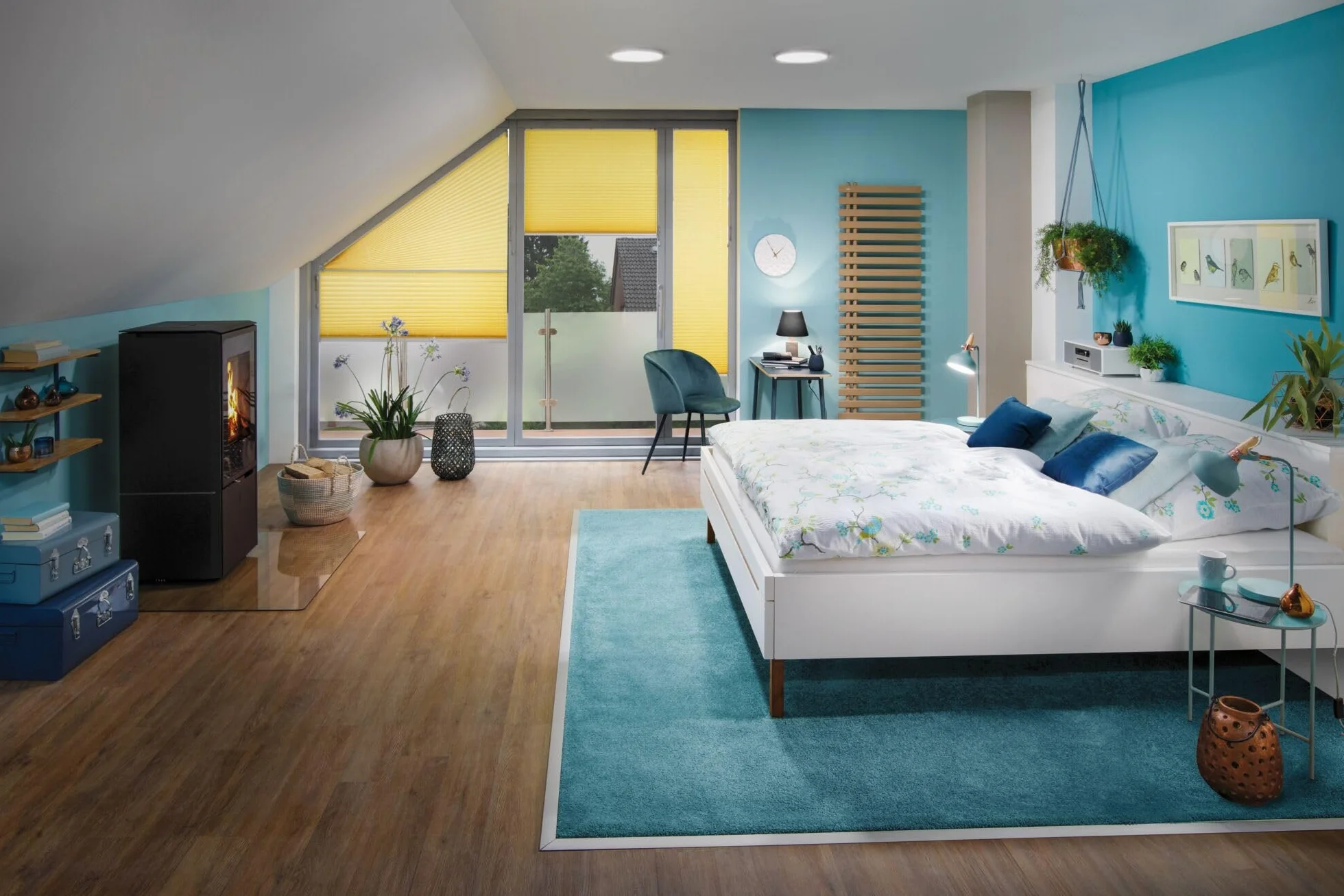 Paulmann 70869 Panel do mont.pow. LED Atria okr. opr.sufit. 22W św. 2700 K ciepłobiałe panel LED biały mat.ściem.do montażu na ścianie albo suficie